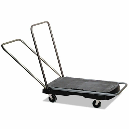 Utility-Duty Home/Office Cart, 250 Lb Capacity, 20.5 X 32.5, Platform, Black 1 Utility-Duty Home/Office Cart, 250 Lb Capacity, 20.5 X 32.5, Platform, Black