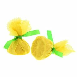 Front Page 11 Royal Lemon Wrap With Green Ribbon, Case Of 4