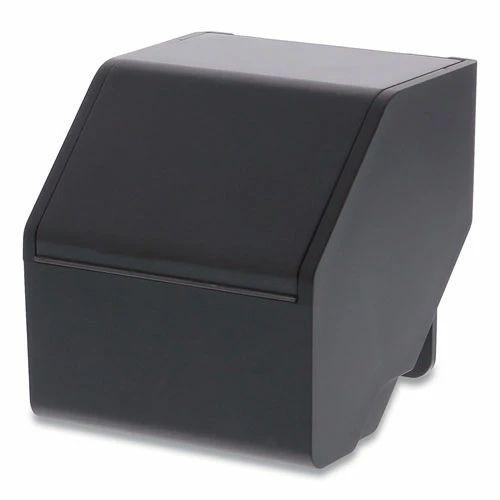 Konnect Desktop Organizer Storage Bin, Short, 3.4" X 3.5" X 3.5", Black 1 Konnect Desktop Organizer Storage Bin, Short, 3.4" X 3.5" X 3.5", Black