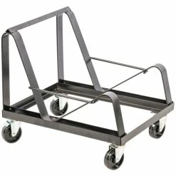 Steel Frame Dolly, 20"Wx25-1/2"Lx22-3/4"H, Black