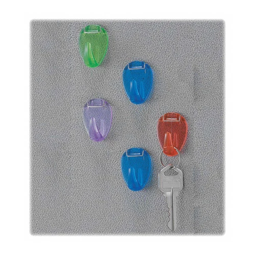 Cubicle Hooks, Standard, 5 Count, Translucent 1 Cubicle Hooks, Standard, 5 Count, Translucent