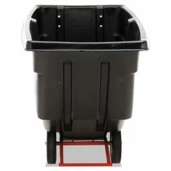 Rotomolded Tilt Truck, Rectangular, Plastic, 850 Lb Capacity, Black -Luigi Bormioli shop RCP1314BLA 2