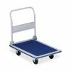 Folding Platform Truck, 660 Lb, 36"x24 3/4", Blue/Gray