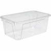 Bin, 7-4/5"Wx12-1/10"Lx5-1/5"H, 5/Ct, Clear