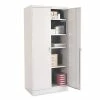 Locking Storage Cabinet, 78"-High, 36" X 24", Gray