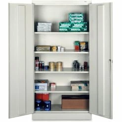 Standard Storage Cabinet, 36"x18"x72", Gray
